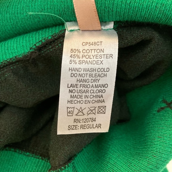 Tummy Compression Leggings Green OSFM Brand New - Picture 3 of 4